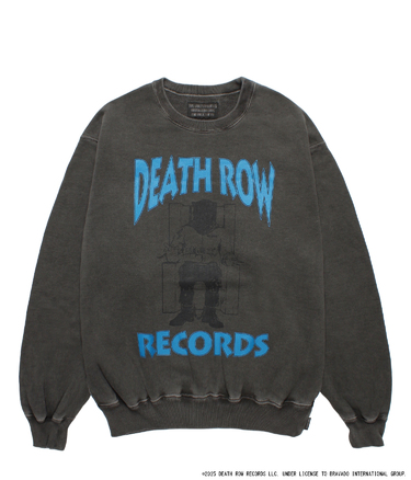 DEATH ROW RECORDS / GARMENT DYED SWEAT SHIRT
