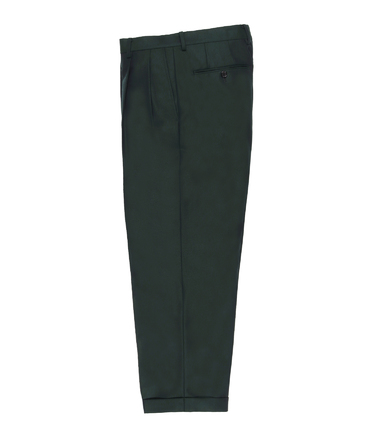DORMEUIL / DOUBLE PLEATED TROUSERS