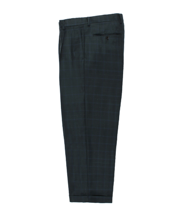 DORMEUIL / DOUBLE PLEATED TROUSERS