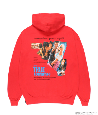 TRUE ROMANCE / WASHED HEAVY WEIGHT HOODED SWEAT SHIRT