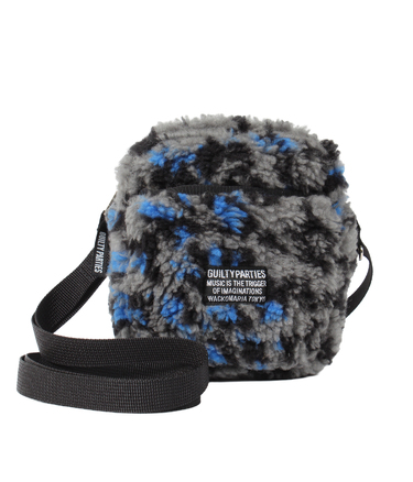 SPEAK EASY / LEOPARD BOA FLEECE MINI SHOULDER BAG