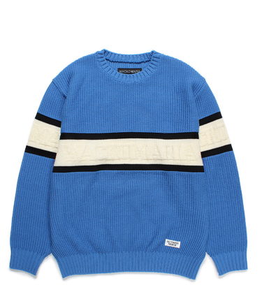 LOGO JACQUARD KNIT SWEATER