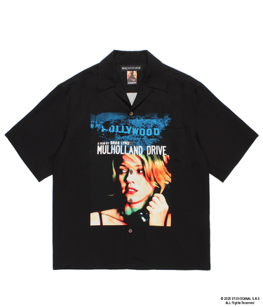 MULHOLLAND DRIVE / 50'S OPEN COLLAR SHIRT