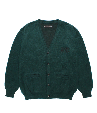 MOHAIR KNIT CARDIGAN