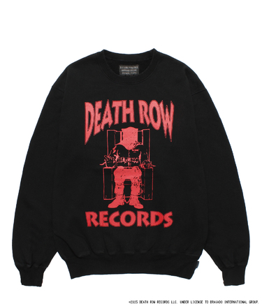 DEATH ROW RECORDS / GARMENT DYED SWEAT SHIRT