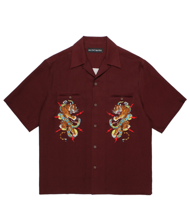 TIM LEHI / 50'S OPEN COLLAR SHIRT
