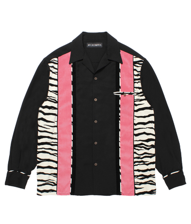 SWITCHING 50'S OPEN COLLAR SHIRT
