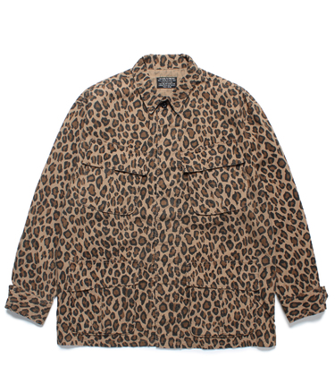 LEOPARD FATIGUE JACKET